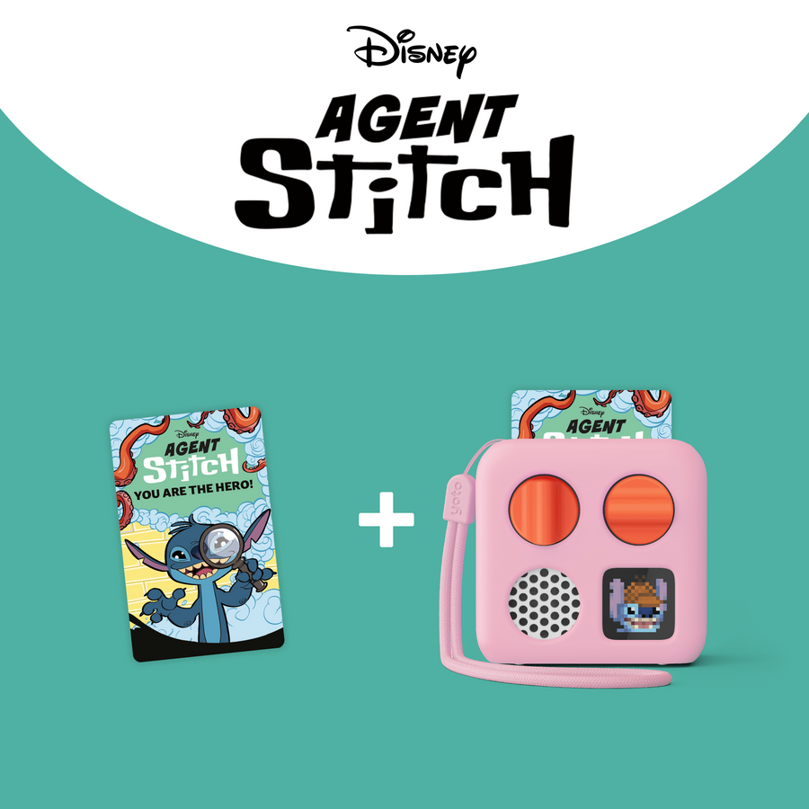Yoto Mini + Agent Stitch Adventure Bundle